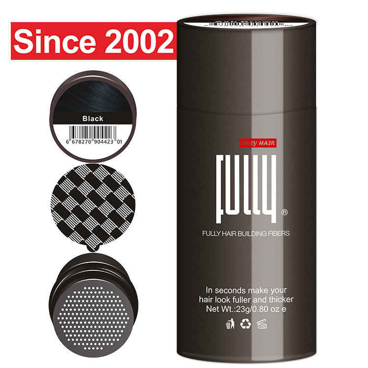 Factory Free Samples Fully Hair Building Fibers Refill OEM Natural Keratin Hair Fiber to Conceal Thinning Hair