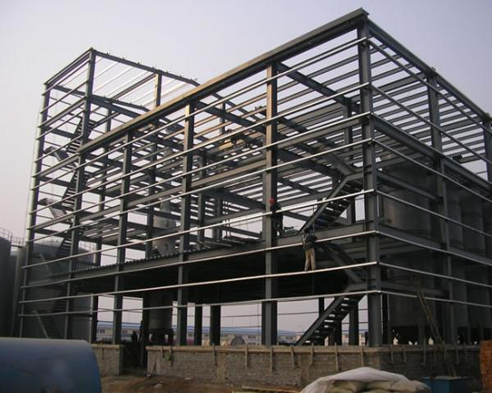 China Qingdao Manufacturing Prefabricated Steel Column Iron Structure Building