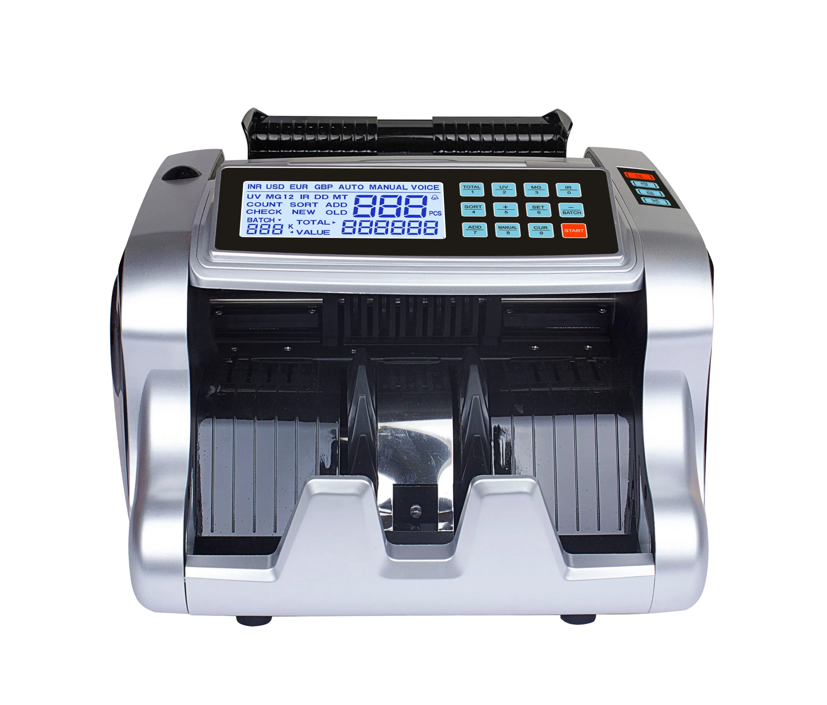 Al-6600 Bill Counterfeit Detector De Billetes Money Counter Machine
