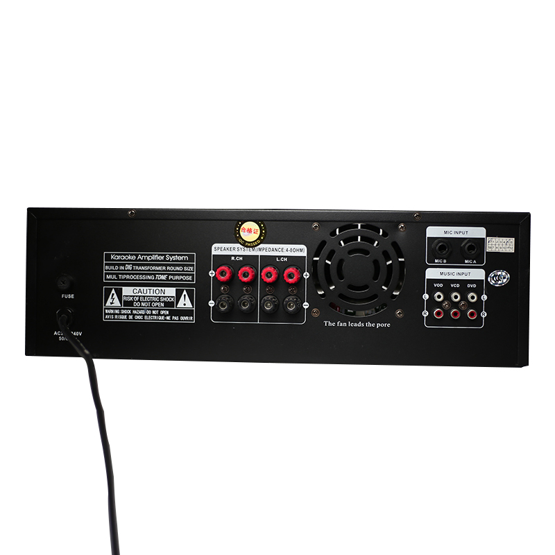 CE Certified Echo Karaoke Amplifier for KTV Room