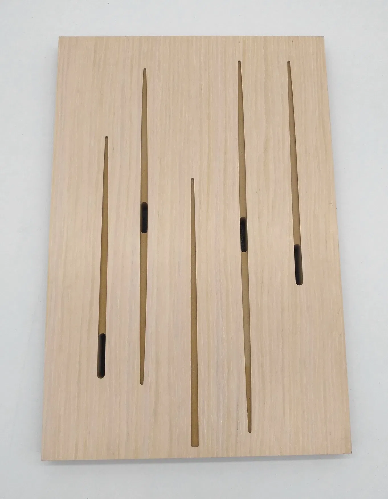 Wooden Design Slat Acoustic Panel for Wall and Ceiling Interior Decorated Sound Absorption