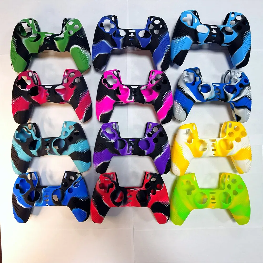 New Game Controller Silicone Case Anti-Slip Skin Grip Protector Cover for PS5 Wireless Gamepad