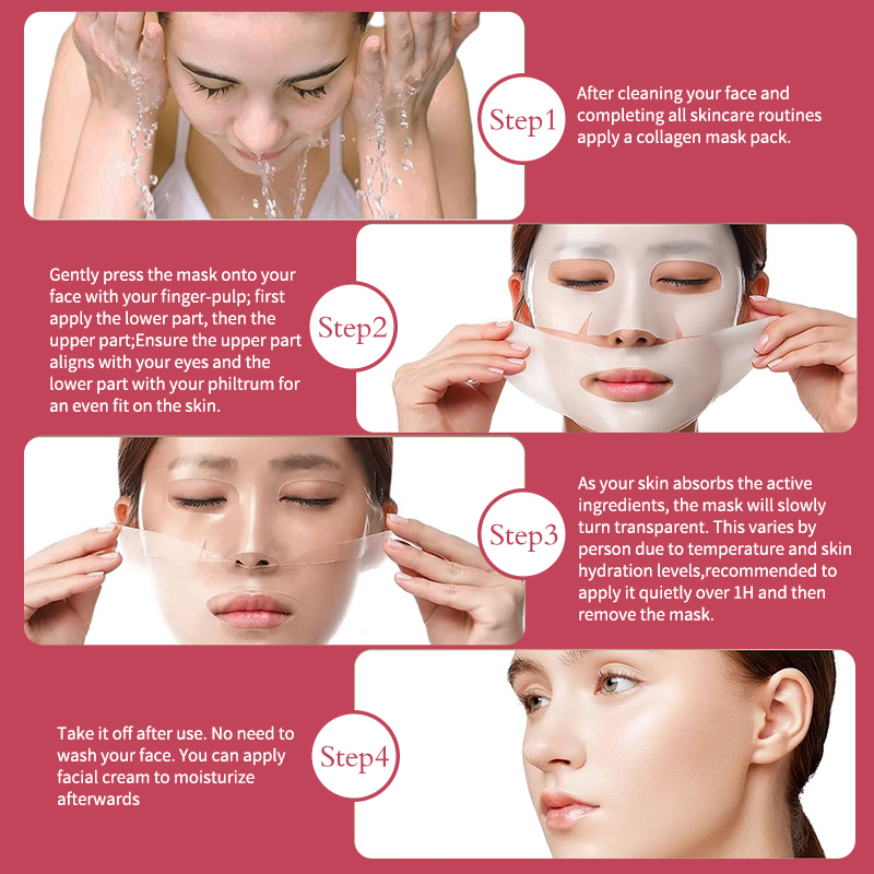 Natural Face Mask Wholesale Anti-Aging & Moisturizing and Melting Mask Sheet