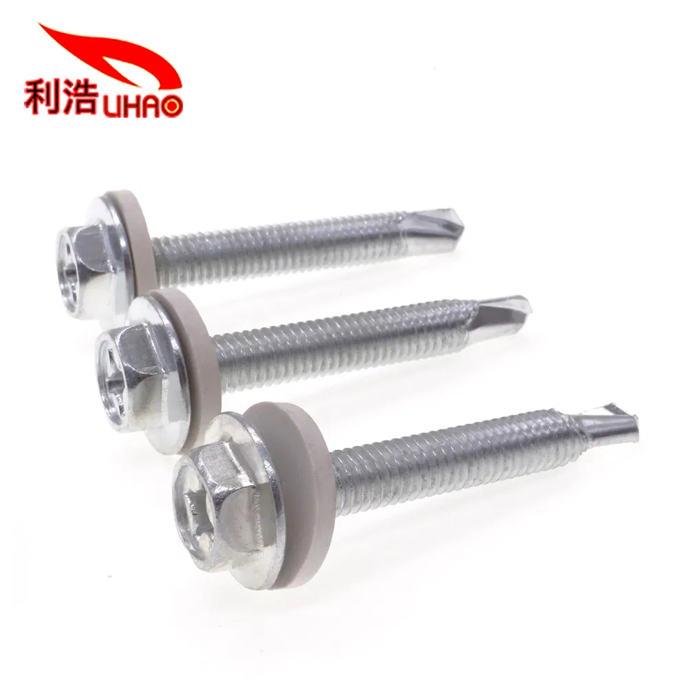 Flange Head for Metal with Bonded Washer Combination Screws