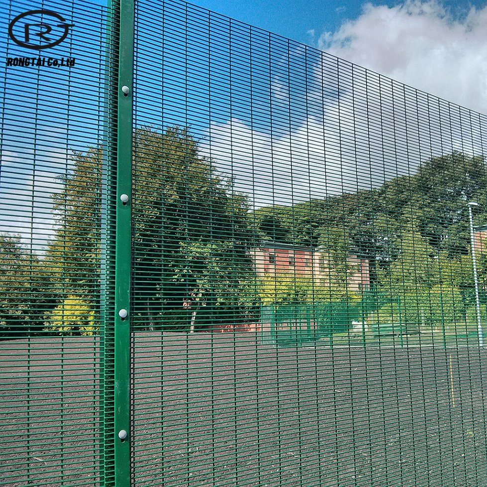 High Security 358 Anti Climb Anti Cut Clear-Vu Mesh Fence Heavy Duty Decoration Fencing