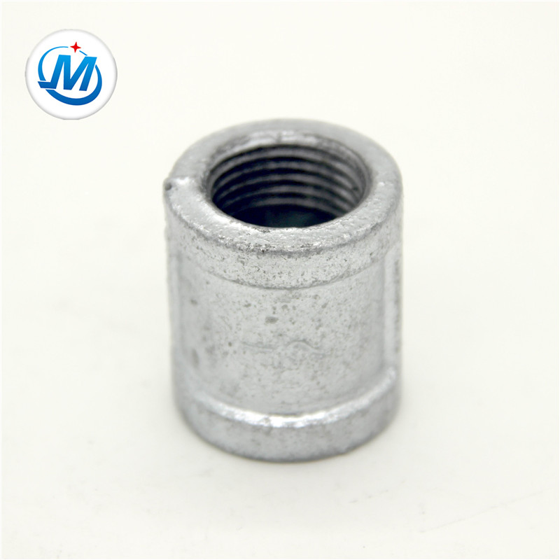 NPT Thread Equal Female 3/4"Size Malleable Iron Gas Connection Pipe Fitting Coupling