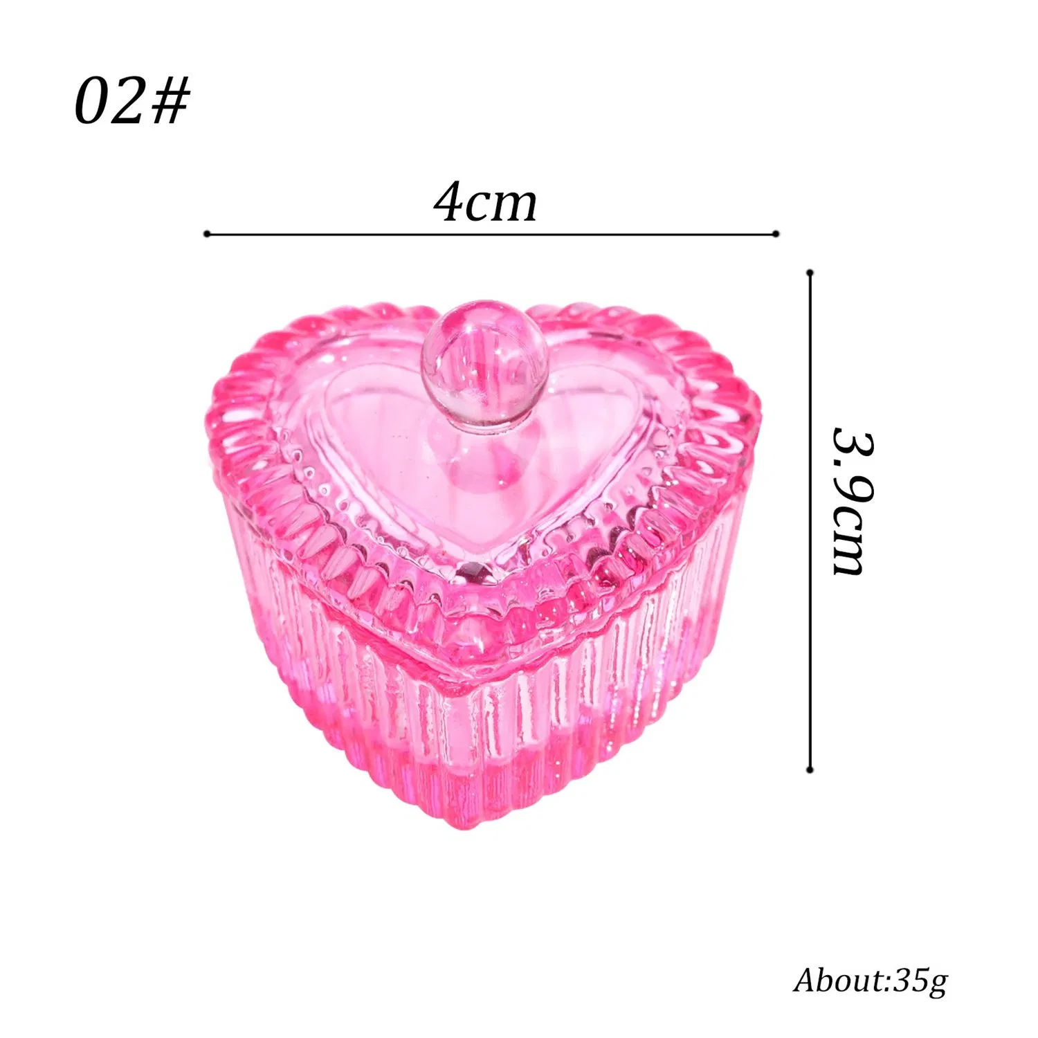 Clorful Glass Nail Wash Pen Cup Liquid Powder Crystal Lid Cup Nail Tool Bowl Glassware Container Dappen Dish Nails