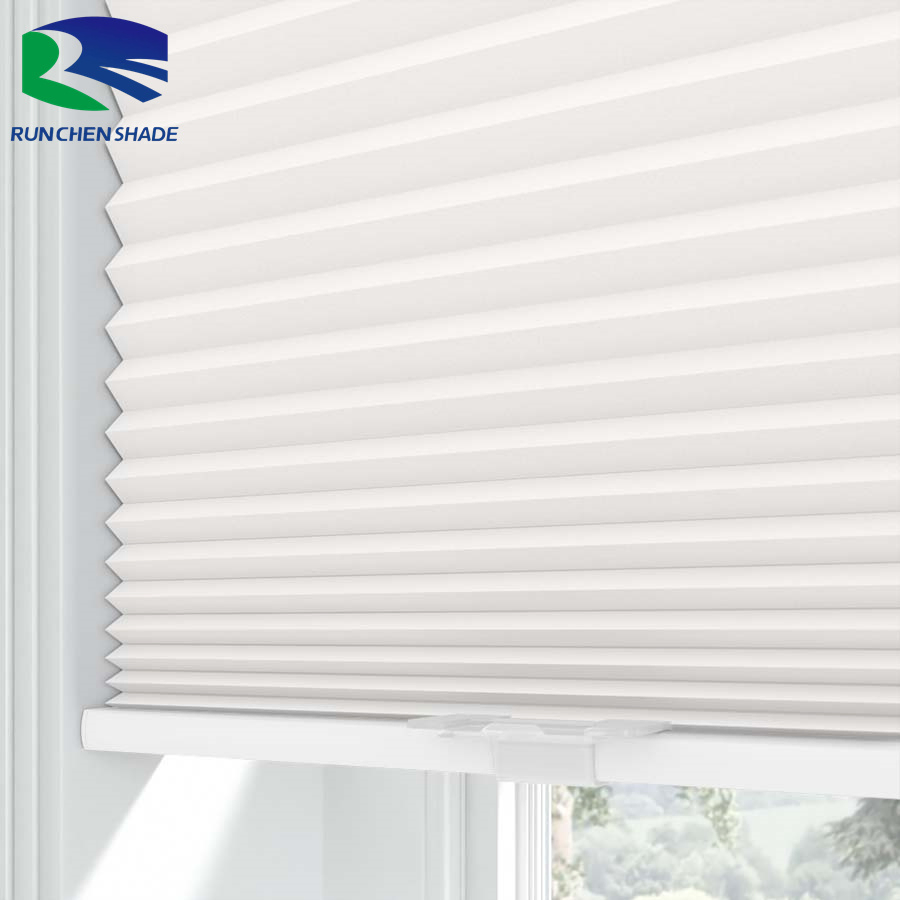 High Quality Pleated Fabric Indoor Cellular Shade Motorized Cellular