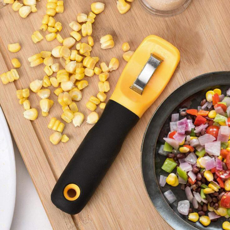 Stainless Steel Kernel Peeler Corn COB Remover Stripper Thresher Cutter Bl11978