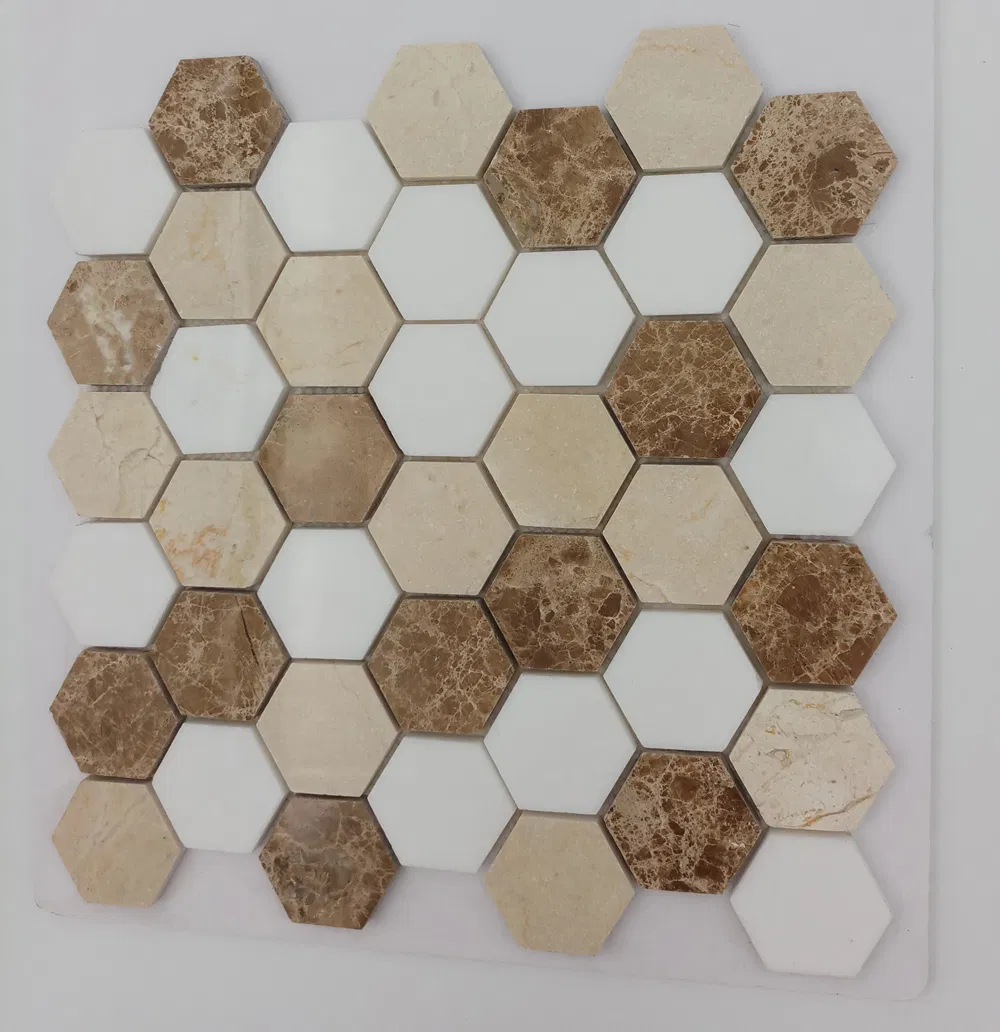 Cheap Hexagon Mosaic Tile Marble Mosaic for Kitchen Backsplash