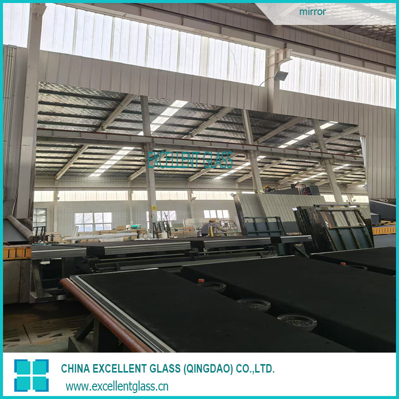 Safety Epoxy Mirror/Super White Mirror/Bedroom Mirrors/Tempered Mirror/Bathroom Mirror/Laminated Mirror/Black Mirror/Safety Gray Mirror