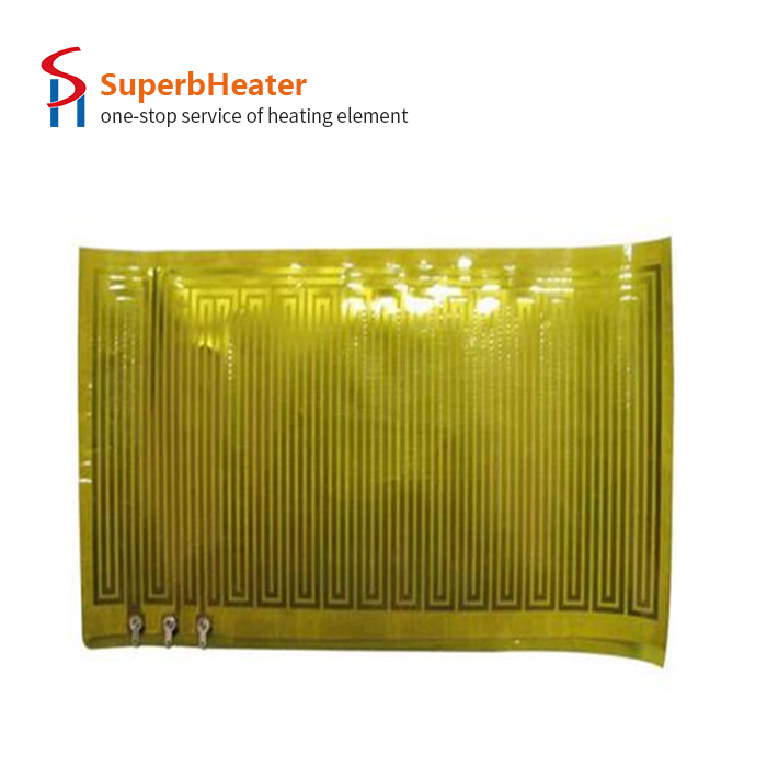 Flexible Lightweight Electric Pi Heating Film Thin Ploymide Heater for Car Mirror Defrosting