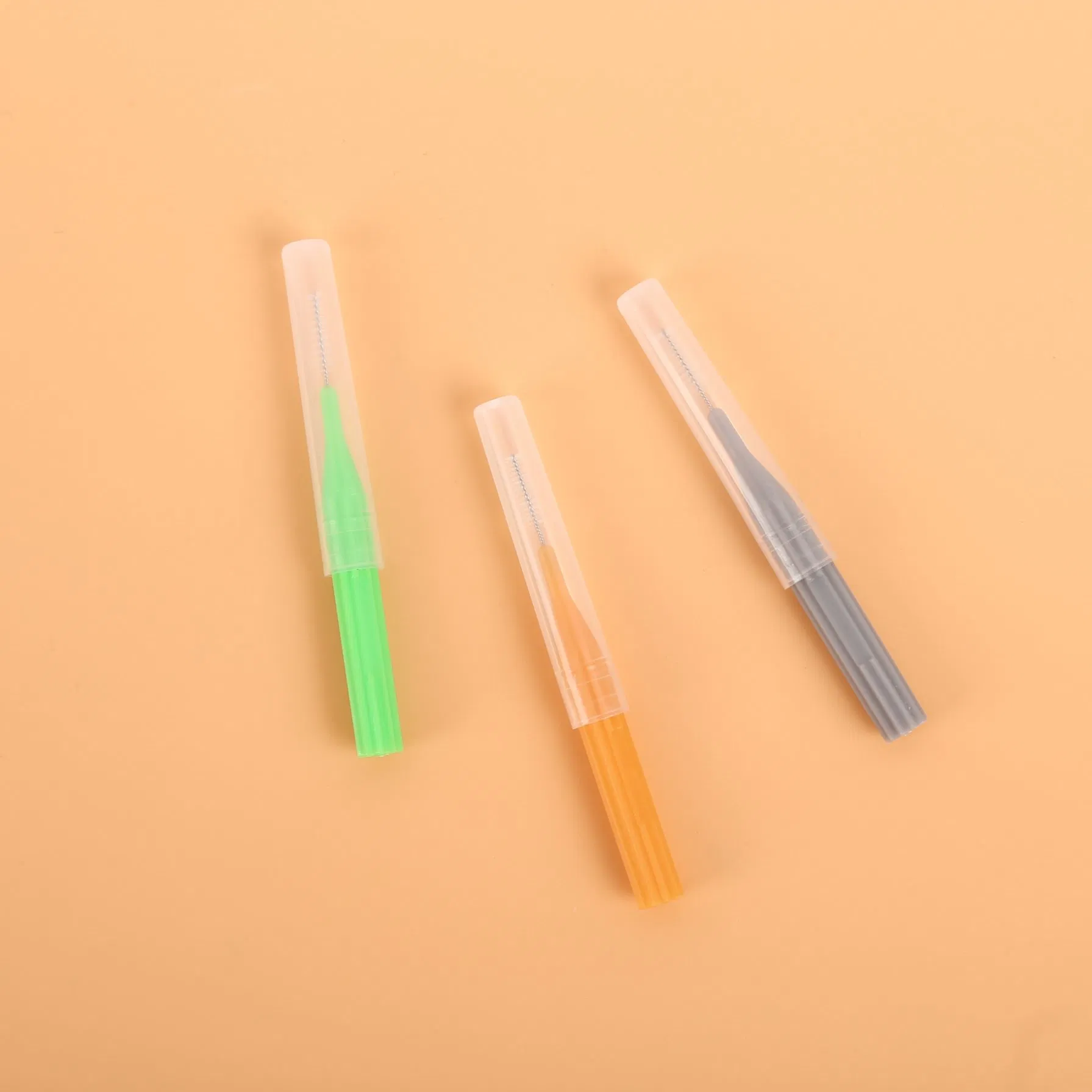 Disposable Interdental Toothpicks Brushes Ergonomic Fits Teeth Brushes Cleaning Dental Brush