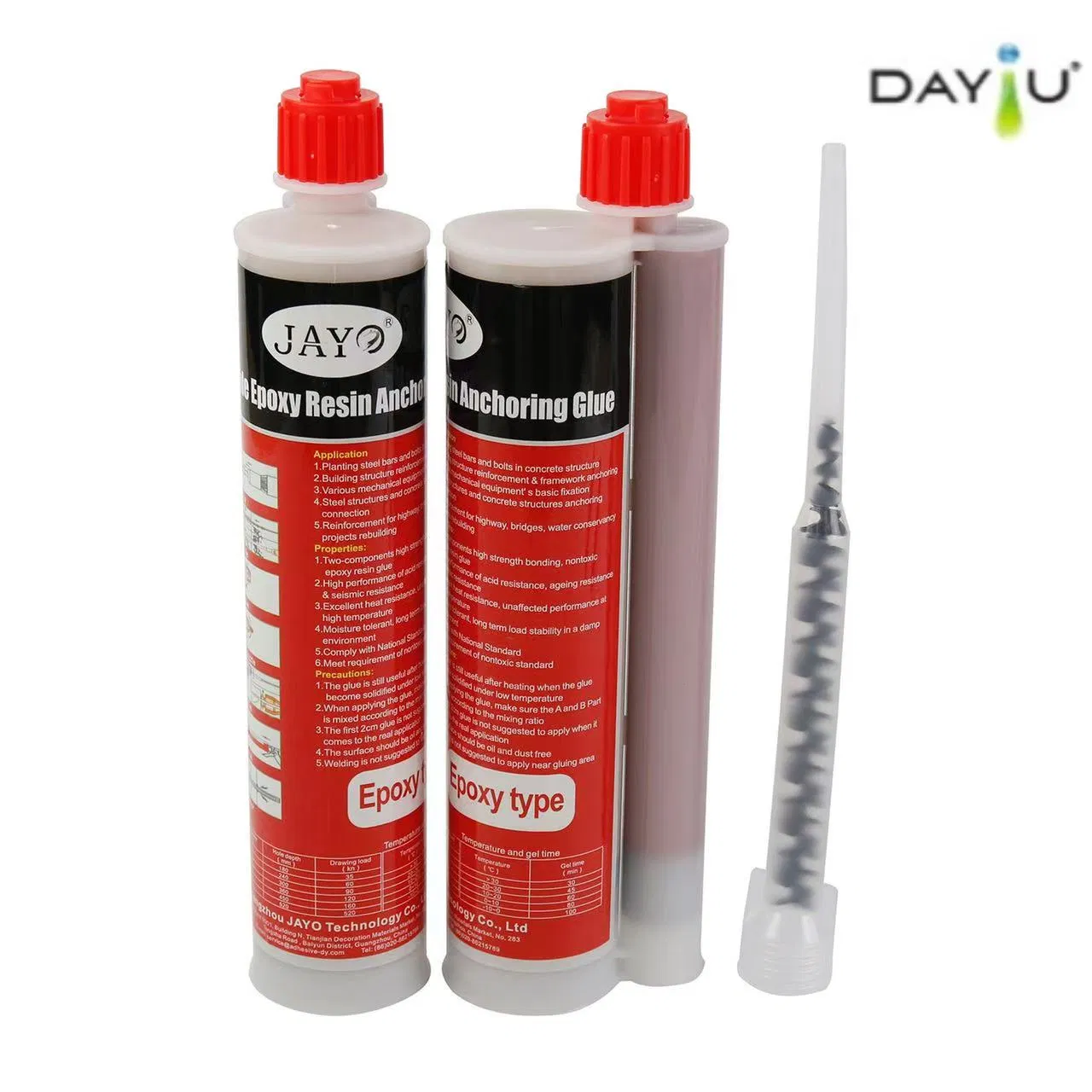 Two-Parts Epoxy Resin Anchor Adhesive Construction Professional Fast-Curing Building Sealant