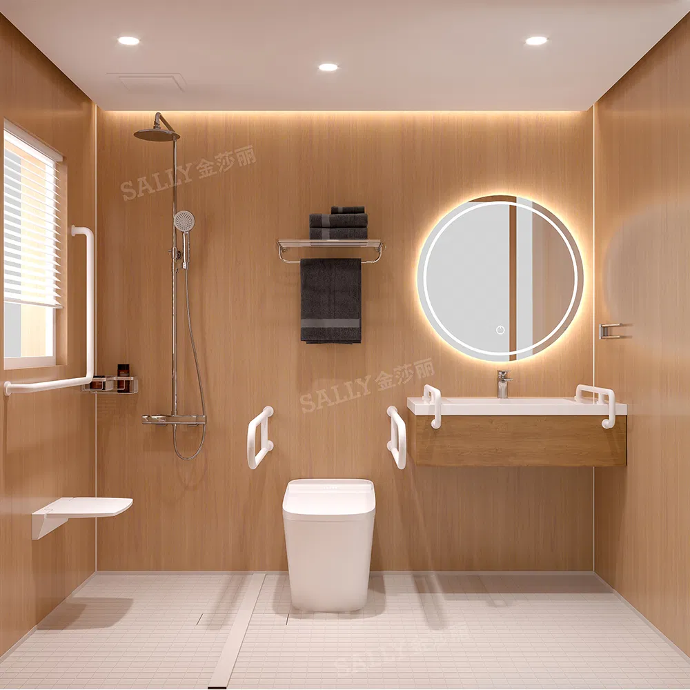 Prefabricated Bathroom Pods with Temporary Building Pbu Modular Unit