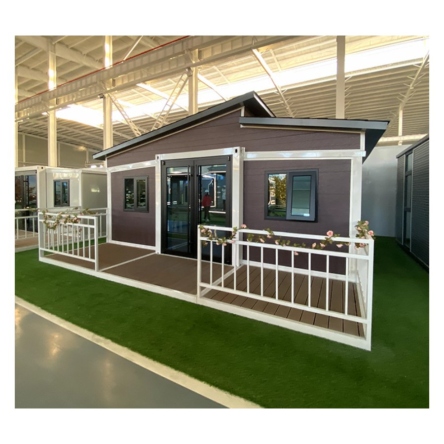 Durable Prefabricated Home 20FT 40FT Prefab Homes Expandable Container House for Family Living