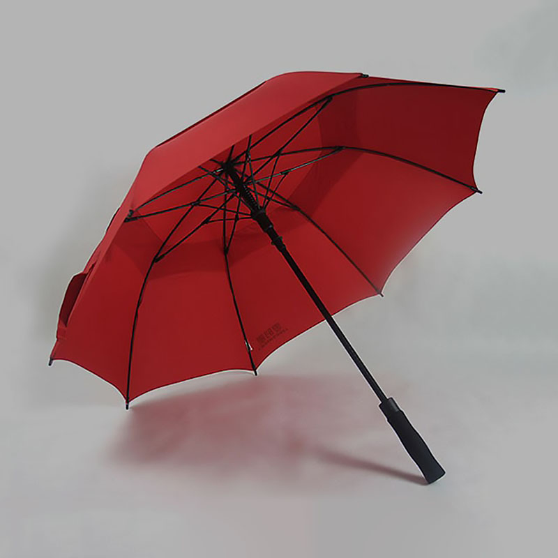 Двухслойный ветрозащитный зонт для гольфа с логотипом