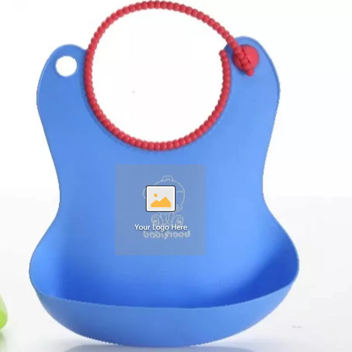 Adjustable Waterproof Silicone TPE Baby Bib Easy Wiped Clean Soft Bibs
