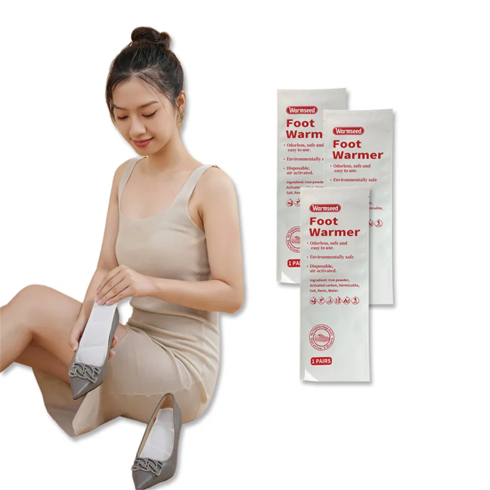 Compact Size Disposable Easy to Use Suitable for All Ages Toe Insole Foot Warmer