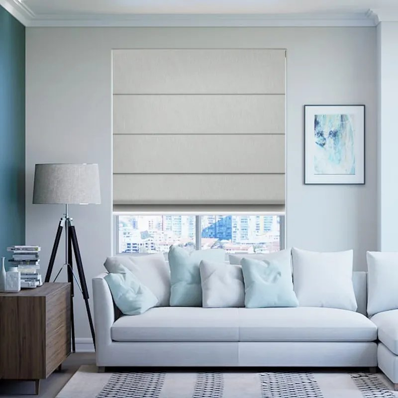 Blackout Roller Shades Roman Window Blinds Window Sunscreen Manual Roman Blinds