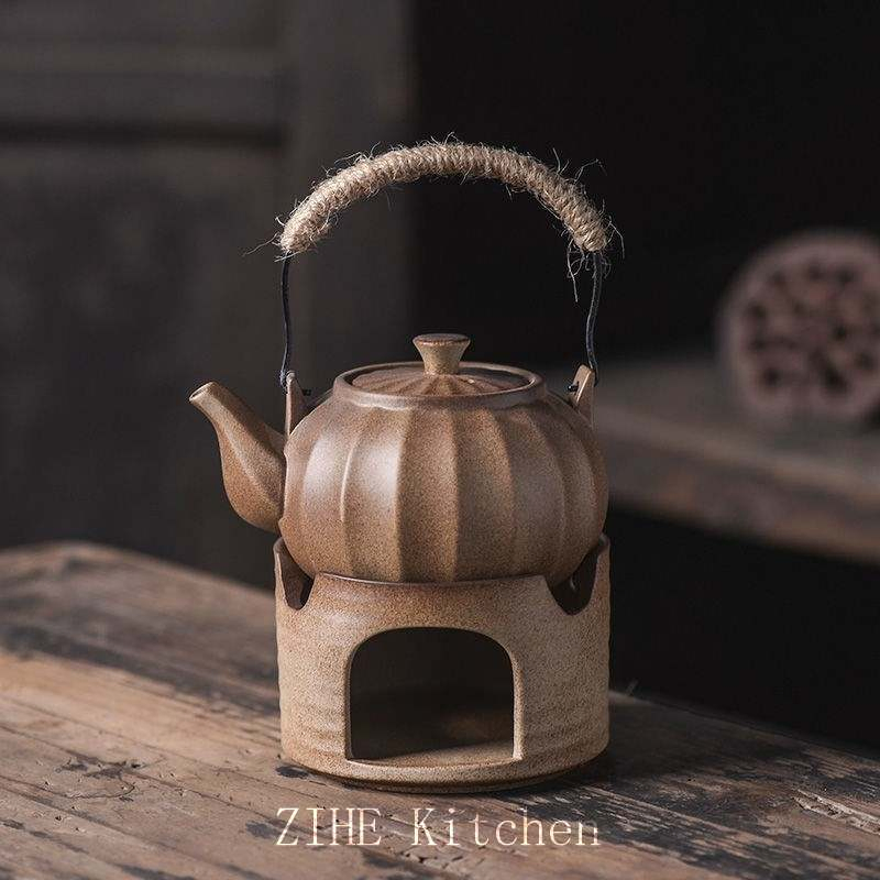 Teapot Coarse Pottery Tea Set High-Grade Tea Stove Tea Warmer Chai Kiln