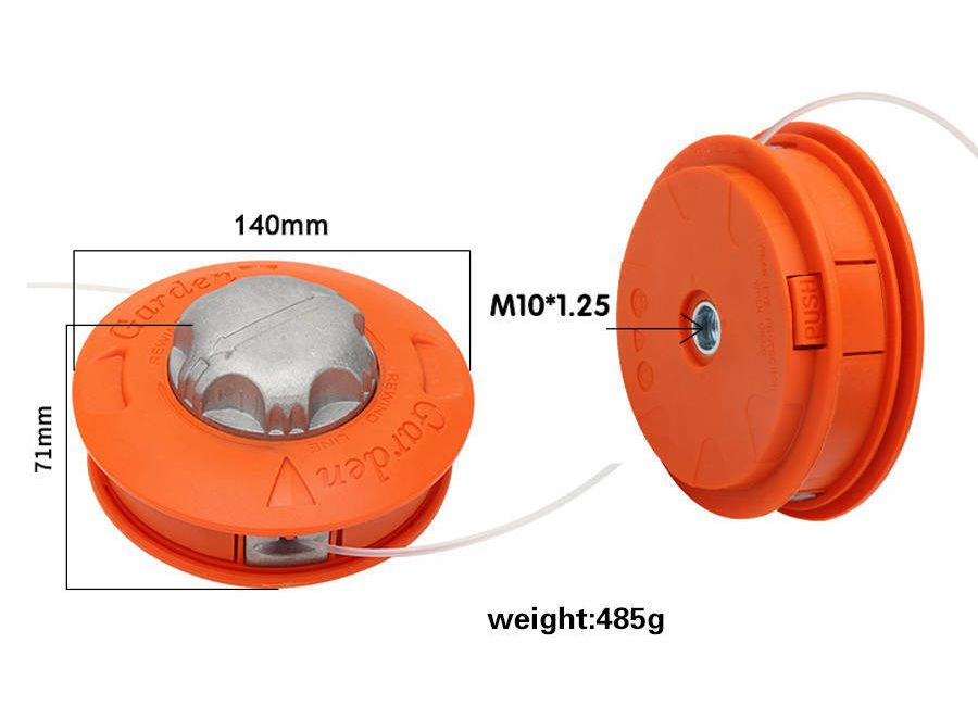 Brushcutter Spare Parts Trimmer Head Speed Feed Trimmer Automatic Online for Trimmer Lawn Mower Work Weeding Head