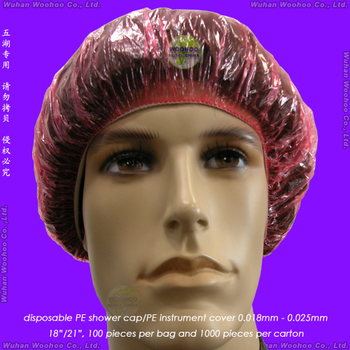 Disposable Plastic Shower Cap