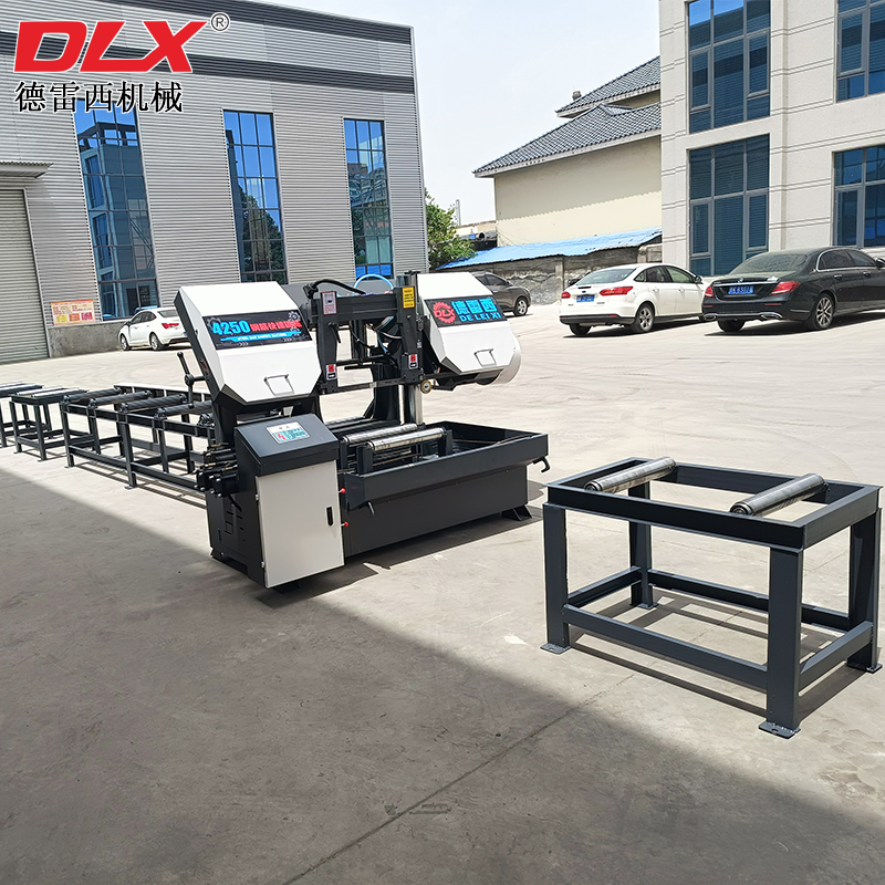 Ленточная пила по металлу промышленная горизонтальная DLX-GB4250