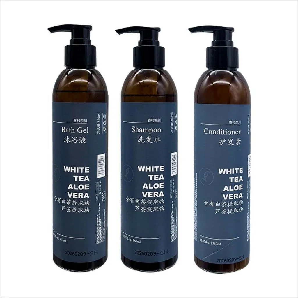 High Quality Wall Mounted 360ml Shampoo Body Wash Lotion Hotel Bath Amenities