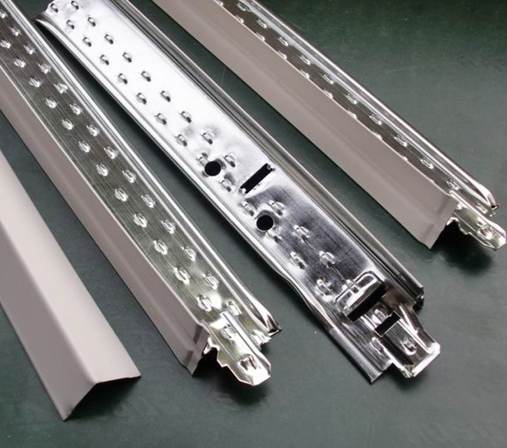 Suspended Lay in Ceiling Used Galvanized T Grid Ceiling System