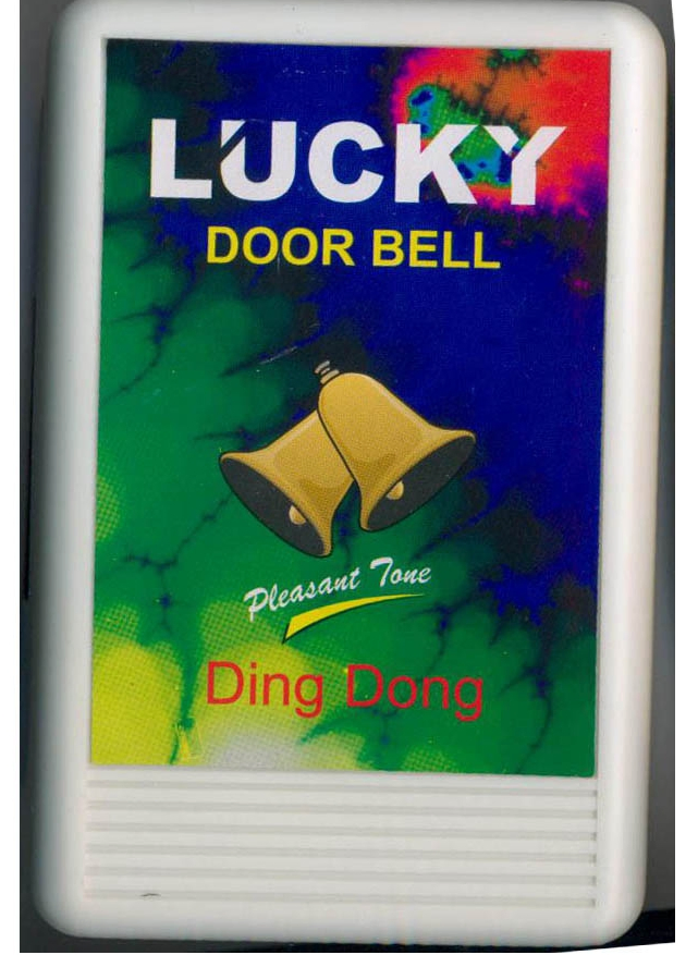 Square with Circle Mechanical Strike Door Bell