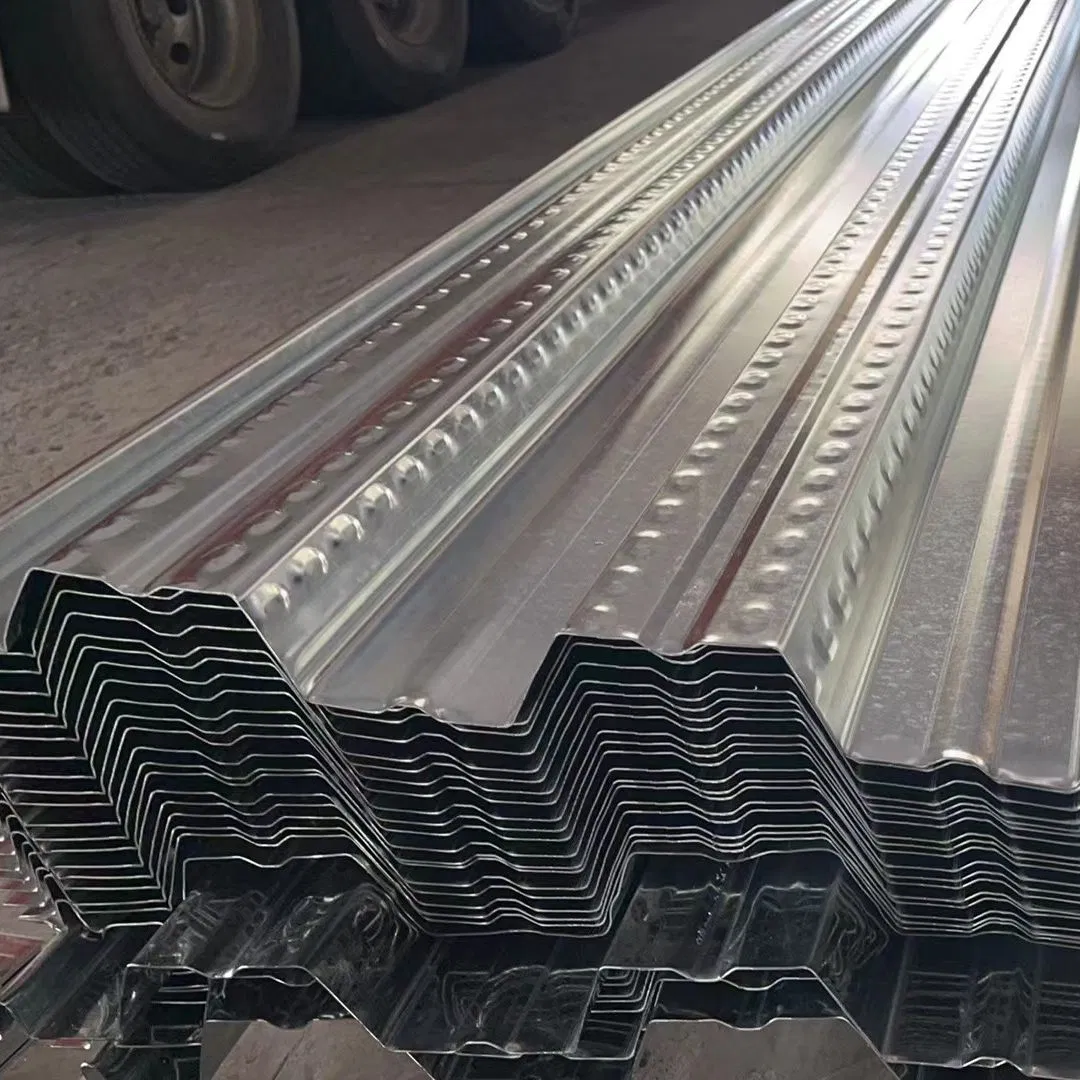 Yx51-250-750 Type Galvanized Corrugated Steel Sheet Floor Deck Steel Bearing Plate