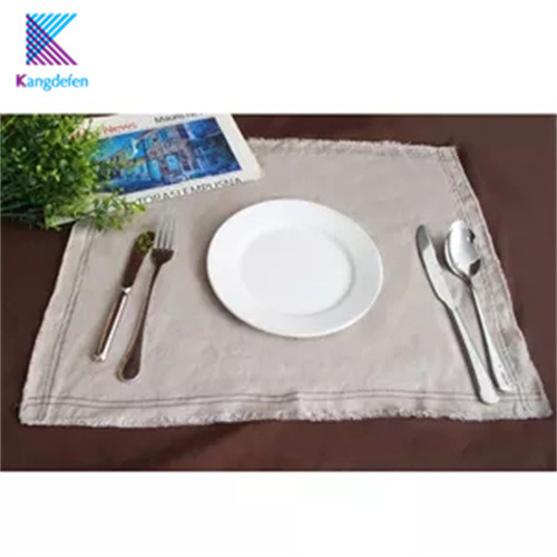 Custom Square Refreshing Luxury Fabric Rectangular Polyester Jacquard Napkin Table Cloth