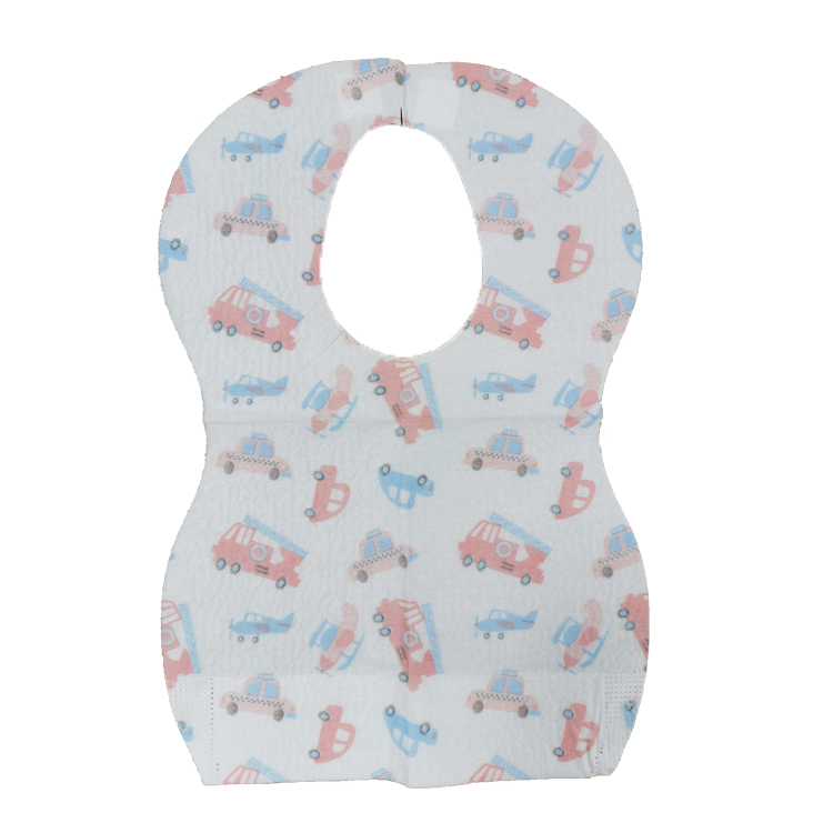 Waterproof Non-Woven Laminated Baby Bibs for Mess-Free Feeding