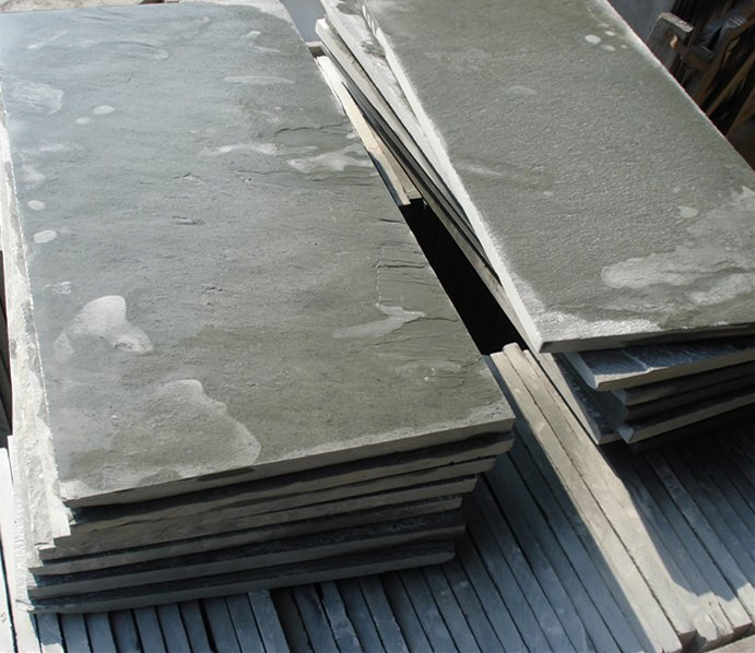 Black Slate Exterior Wall Decoration/Outside Cladding Facade Stone Tiles/Bricks/Price