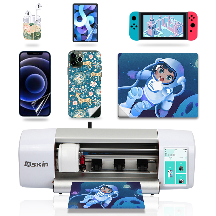 Idskin Hydrogel Screen Protector and Stickers Cutting Machine for Any Model Mobile