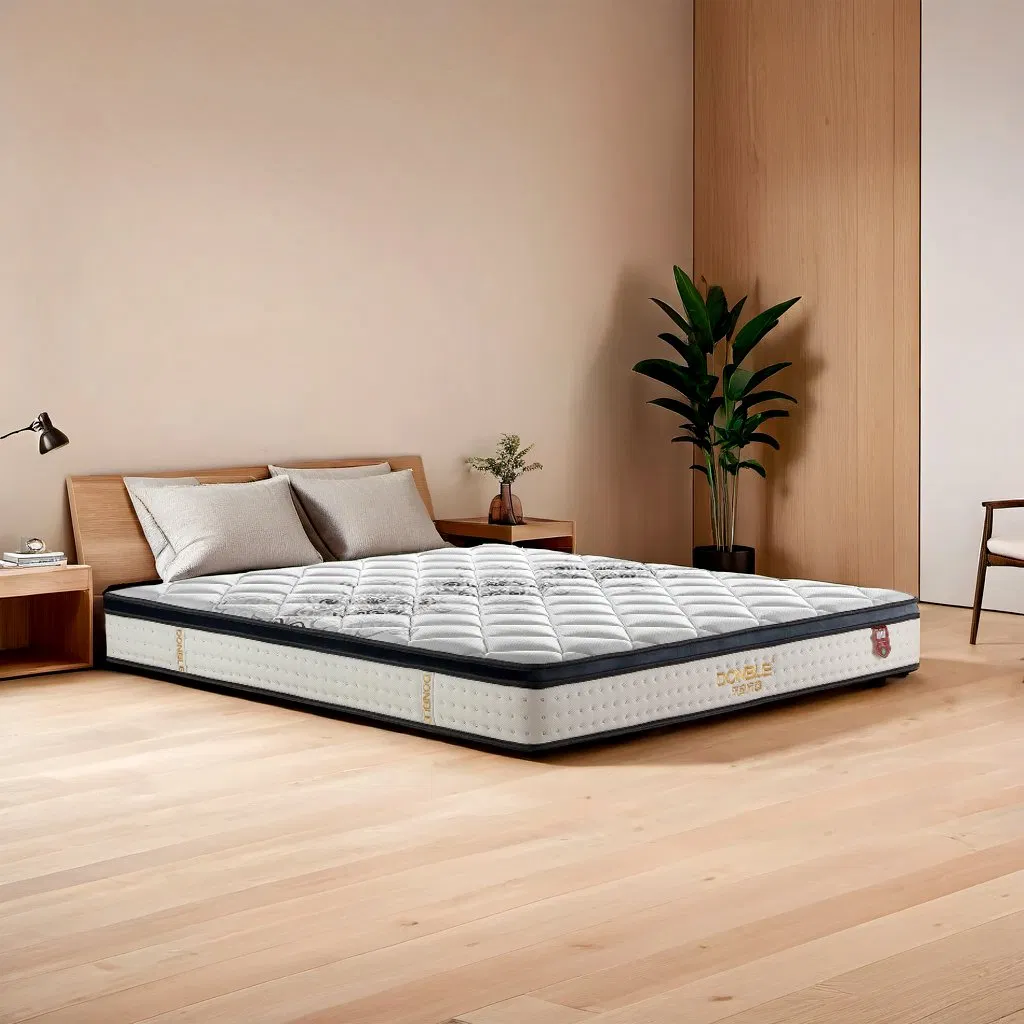 Tip Top Knitting Fabric Comfortable Spring Mattress for Home Hotel Use