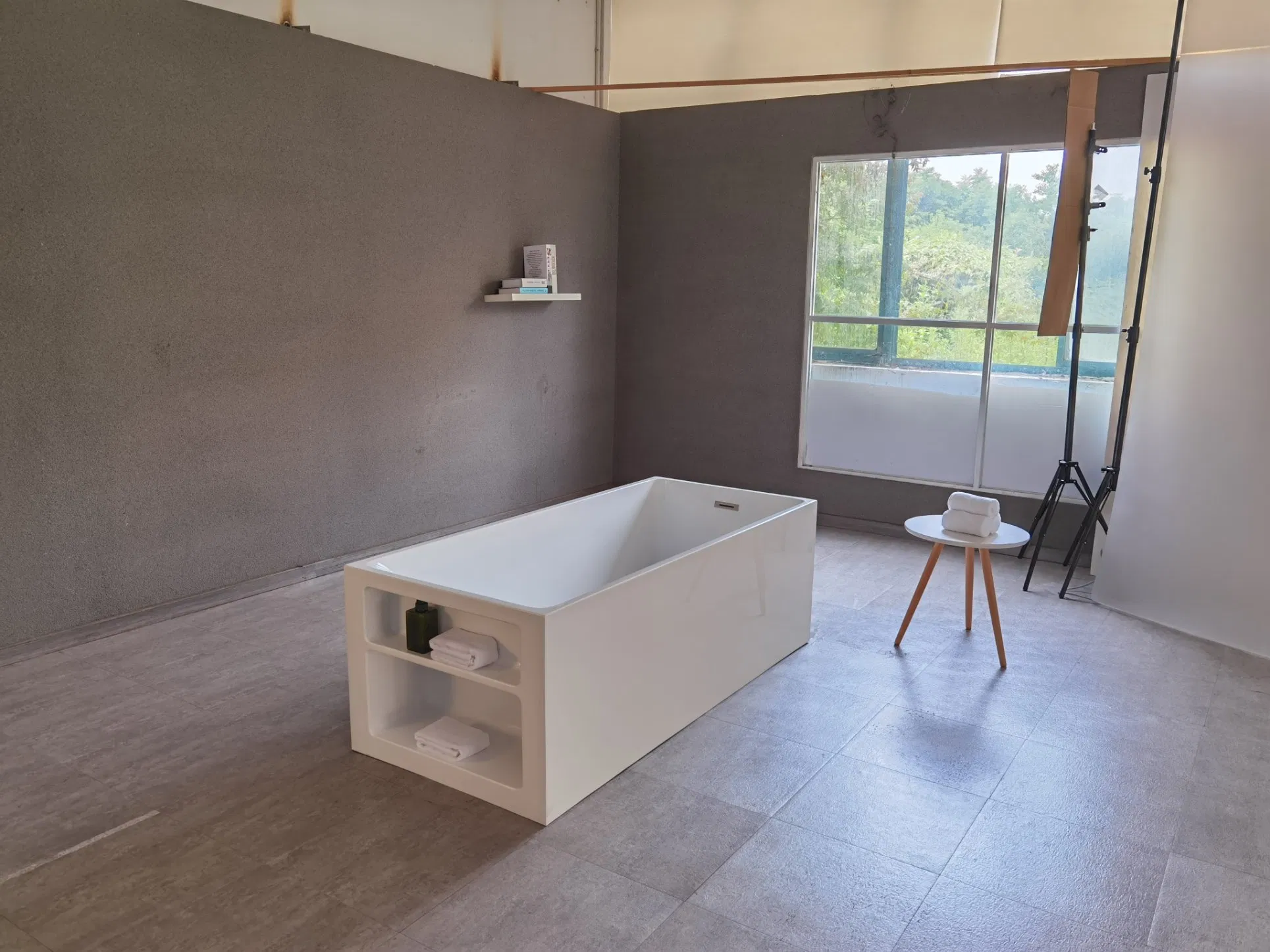 Акриловая ванна Seawin 1700 мм с гидромассажем