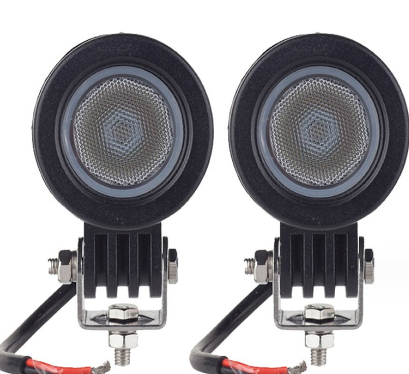 Круглый светодиодный прожектор 10W для авто, 3 дюйма