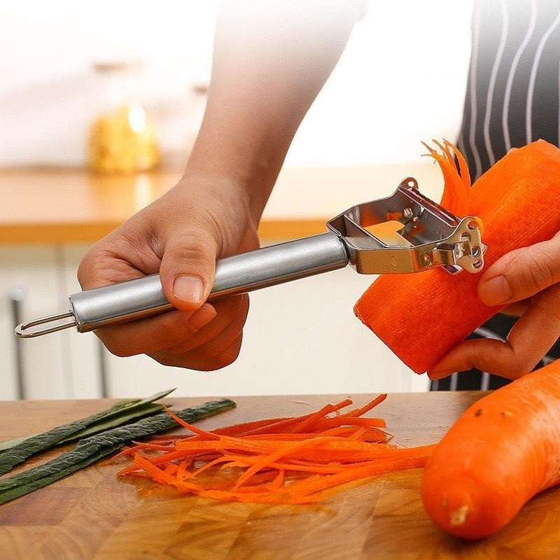 Stainless Steel Vegetable Peeler Multi-Functional Potato Peeler Fruit & Potato Slicer Vegetable Shredder for Kitchen Accessories Cooking Tools