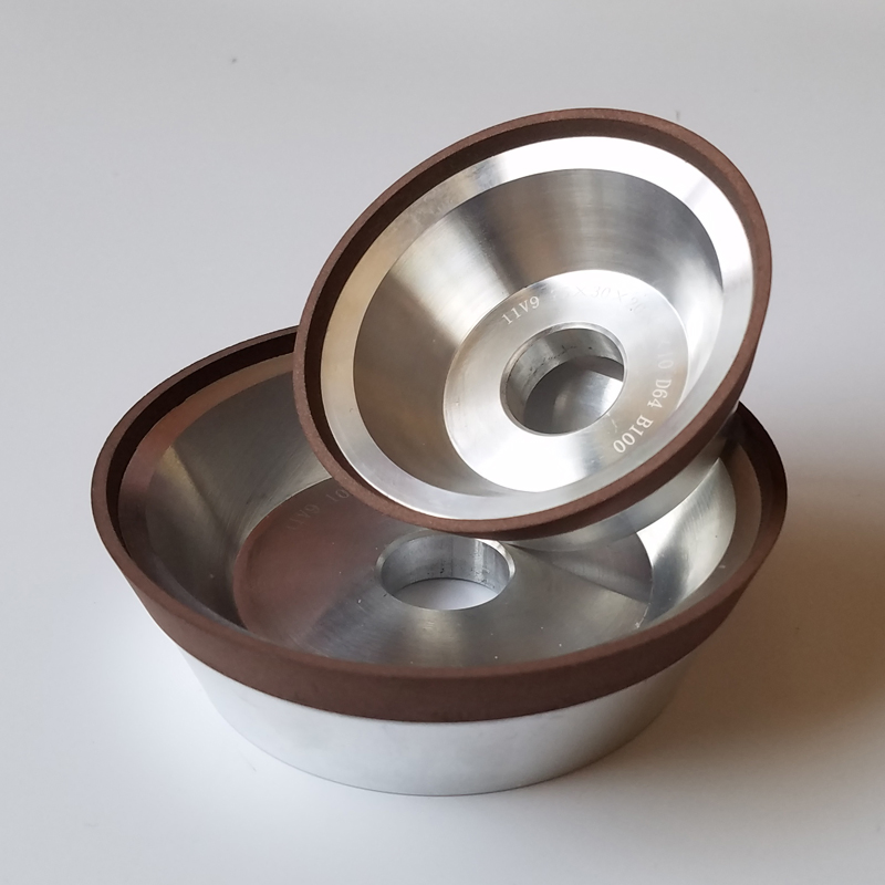 Алмазные шлифовальные круги 11V9, 12V9 для ЧПУ