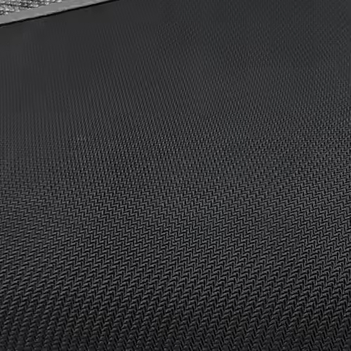 Wholesale Gray Grid Weave Rubber Door Mat Modern Indoor Entrance Mat for Kitchen Washable with Personalized Logo