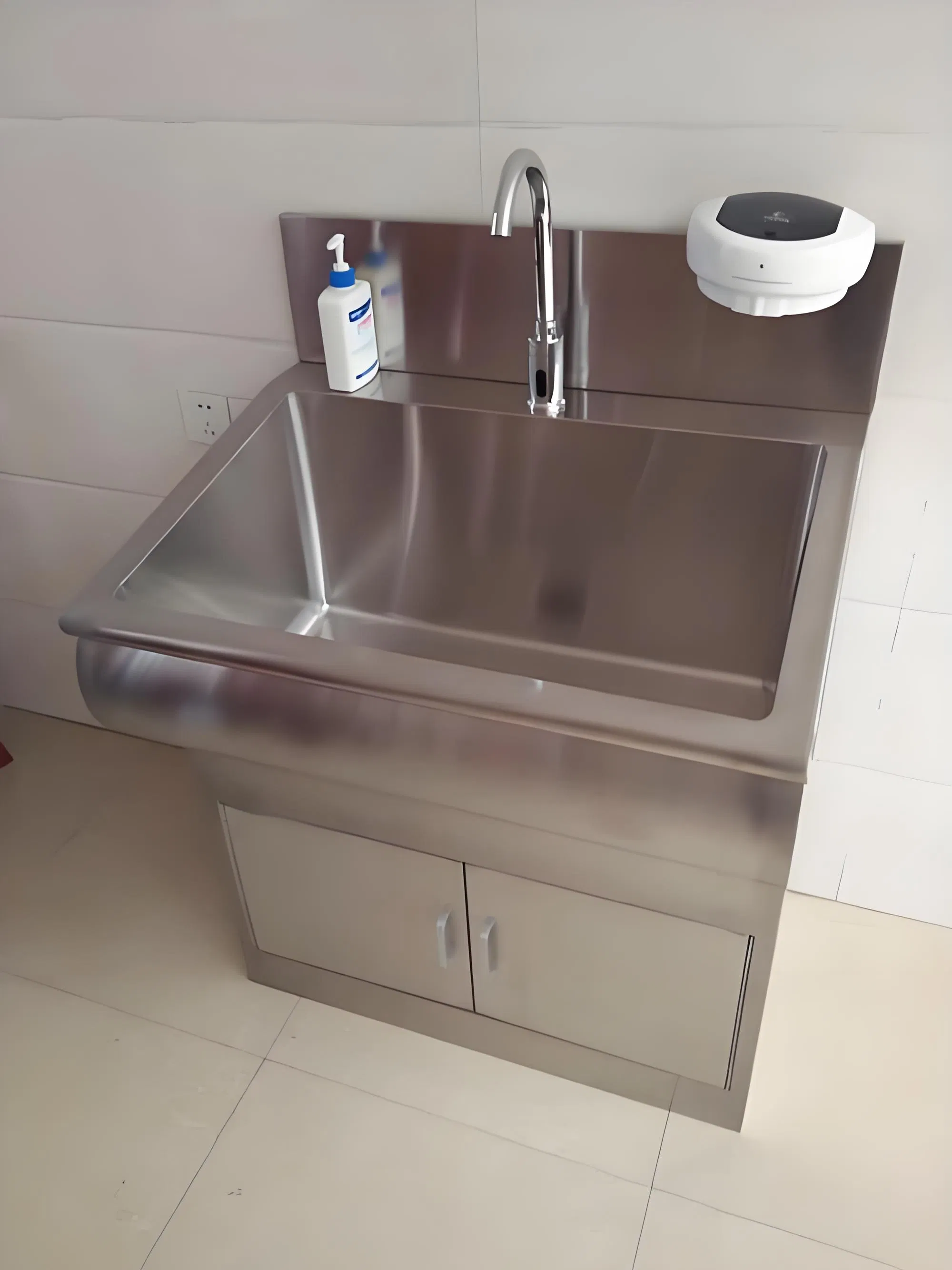 Induction Hand Washing Sinks for Food Factories Pharmaceutical