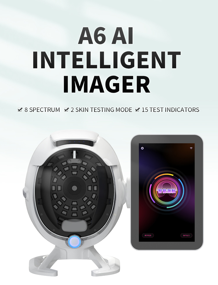 2026 New Ai High Definition Skin Analyzer Face Lifting System 32g Deep Penetration Reaction Skin Problems Skin Analyzer Machine