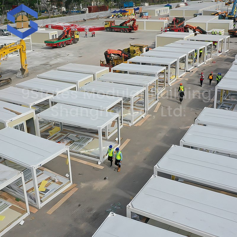 Container Hospital for Post War Reconstruction Emergency Resettlement House Modular Temporary Medical Building