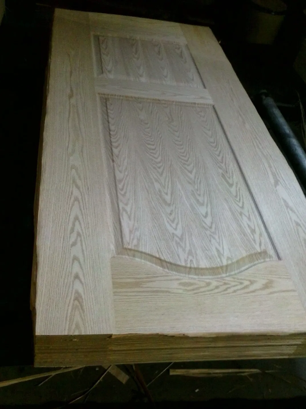 Chinese Ash Veneer HDF Door Skin for Home Door