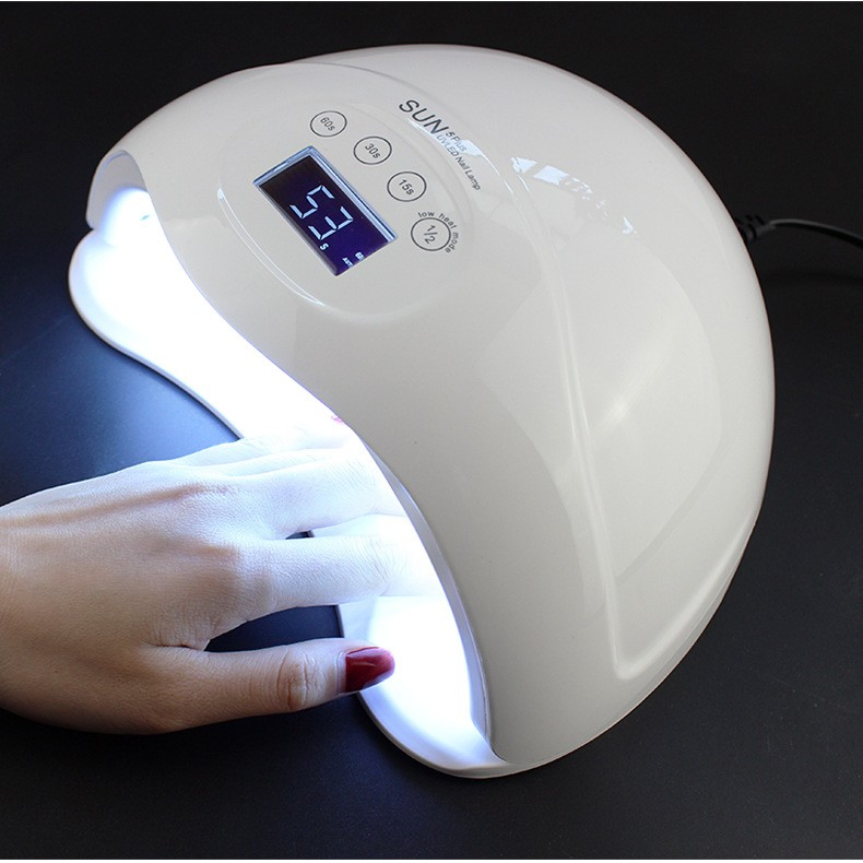 Sun5 Plus Electronic Gel LED UV Nail Polish Dryer for Manicure Polish