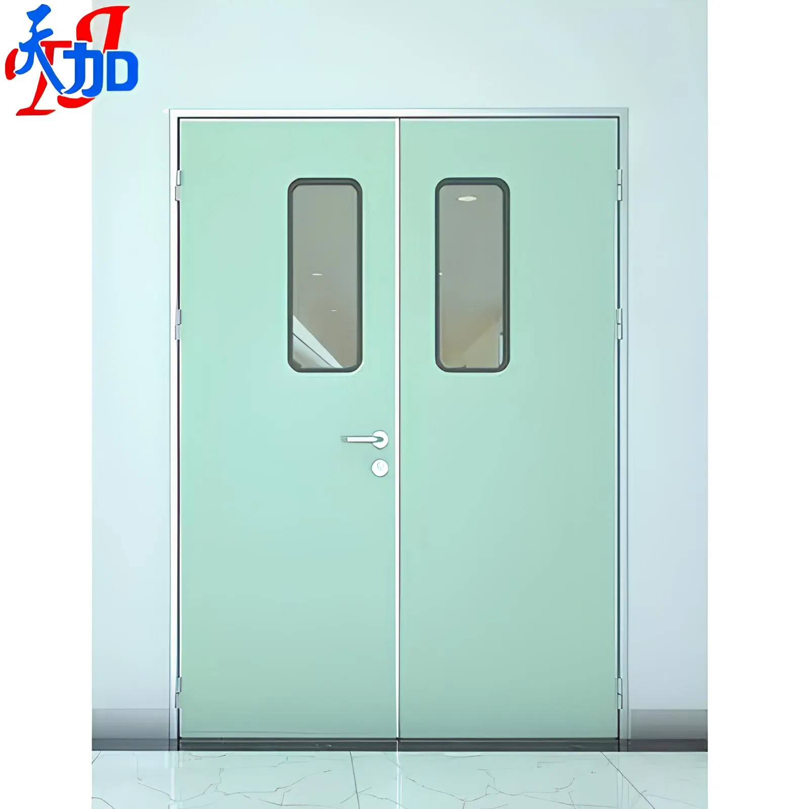 Strong Airtightness, Excellent Sound Insulation, Impact-Resistant, Durable, Easy to Clean, Various Styles Cleanroom Steel Door