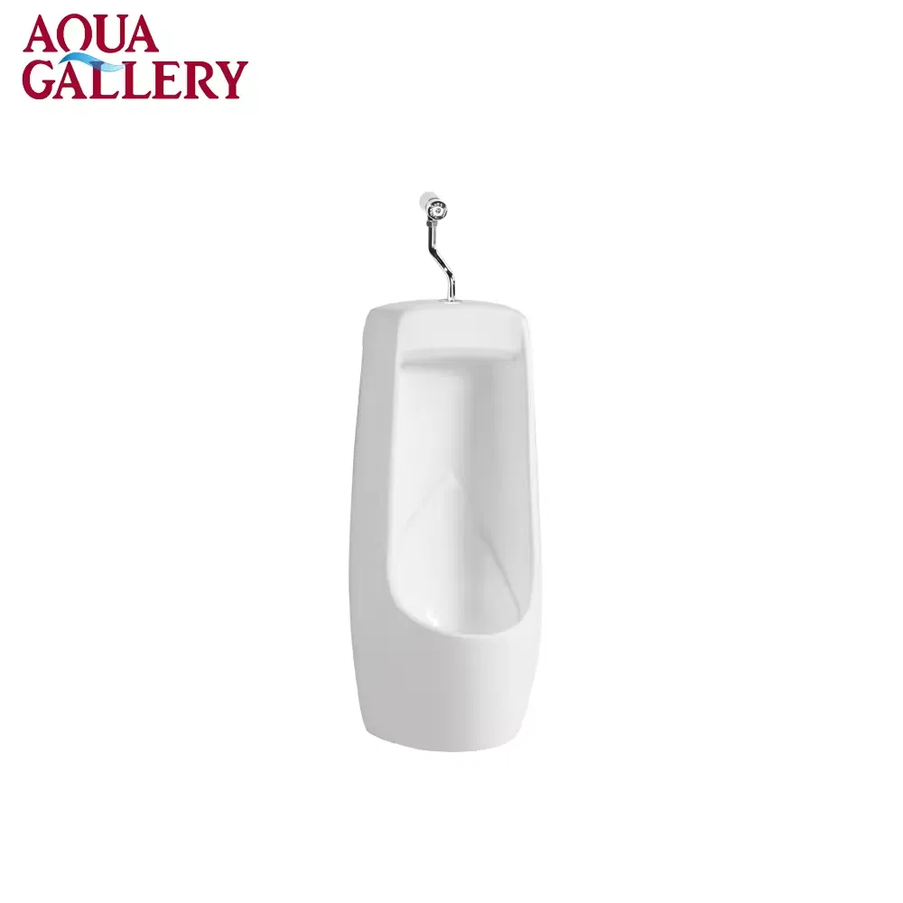 Modern Toilet Man Wc High Gloss White Glazed Floor Standing Urinal