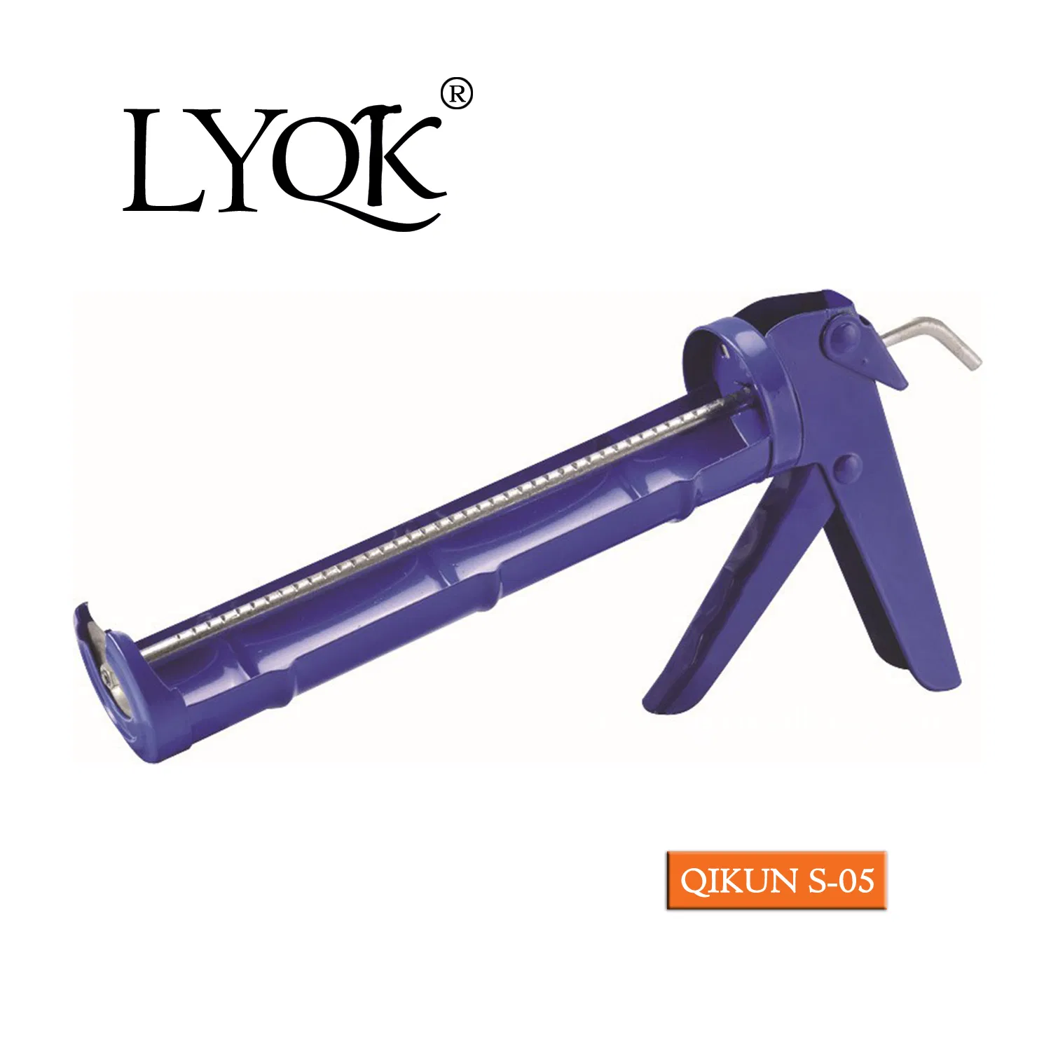 S-02 Double Cartridges Skeleton Caulking Gun